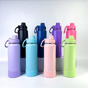 Garrafa Térmica 800ml Com borracha