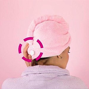TOUCA TOALHA DE SECAR O CABELO ANTI FRIZZ