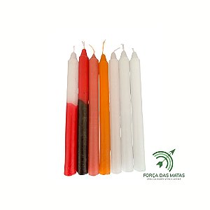 Vela palito branca ou colorida (kg)