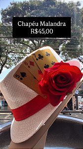 CHAPEU MALANDRA LUXO