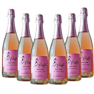 Kit Orfila La Fiesta Brut Rosé - 6 garrafas