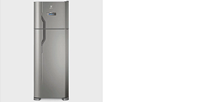 Geladeira/Refrigerador Frost Free cor Inox 310L Electrolux (TF39S)