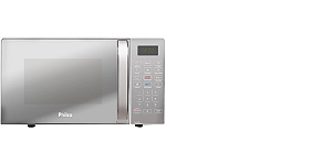 Micro-Ondas Philco PMO23EB 20 Litros Limpeza Super Clean - 110V