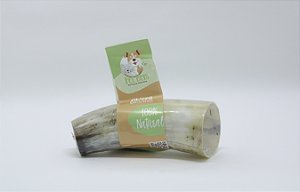 CHIFRE BOVINO CORTADO - 1 UNID - PET BEM