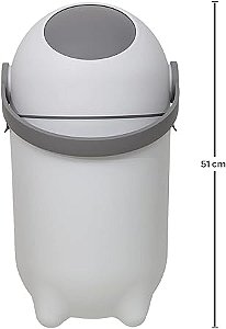 LIXEIRA ANTIODOR PARA FRALDAS