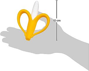 MASSAGEADOR DE GENGIVA BANANA AMARELA