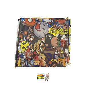 Peixão 38x38 de seda pacote com 50 unidades