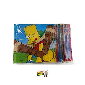 Raia de puxe Celofane Pequeno Plastico 35x35 pacote com 20 unidades