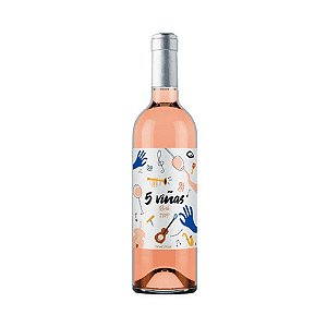 Vinho 5 Viñas Rosé 750ml