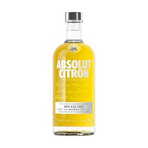 Vodka Absolut Citron 750ml