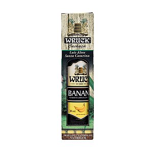 Cachaça Wruck com Banana 700ml