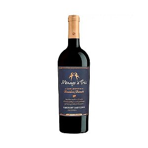 Vinho Tinto Meio Seco Menage a Trois Bourboun Barrels Cabernet Sauvignon 750ml