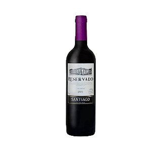 Vinho Tinto Seco Santiago Reservado Carmenere 750ml