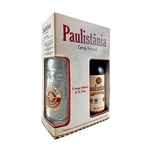 Kit Paulistania 1 Cerveja Marco Zero 500ml + 1 Caneca