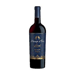 Vinho Tinto Meio Seco Menage à Trois Lavish Merlot 750ml
