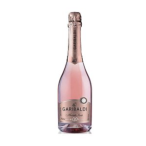 Espumante Garibaldi Moscato Rosé Zero Álcool 750ml