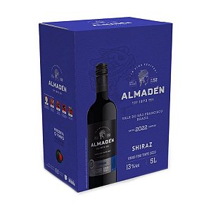 Vinho Tinto Seco Almadén Shiraz Bag in Box 5L