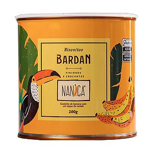 Biscoito Sabor Banana Bardan 200g