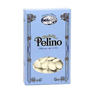 Amendoa Confeitada Branca Pelino 250g