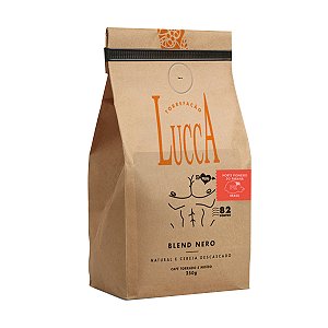 Cafe Especial Torrado em Graos Blend Nero Cerrado Mineiro Lucca  250g