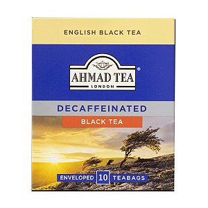 Cha Preto Descafeinado Ahmad Tea 20g