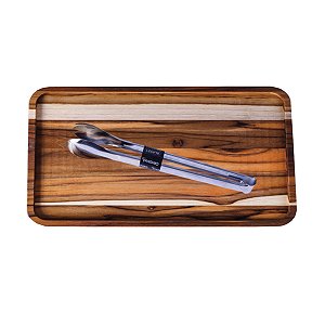 Gamela Retangular com Pegador de Carne Almadera
