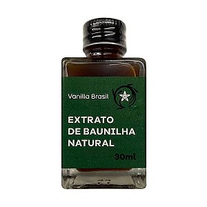 Extrato de Baunilha Natural Vanilla Brasil 30ml