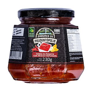 Geleia de Pimenta com Abacaxi Defumada Sabores de Prudentopolis 230g