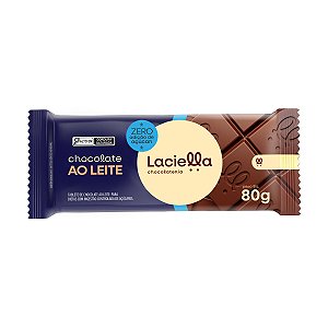 Chocolate ao Leite Sem Açucar Laciella 80g