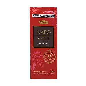Chocolate Napo ao Leite Waiss 60g