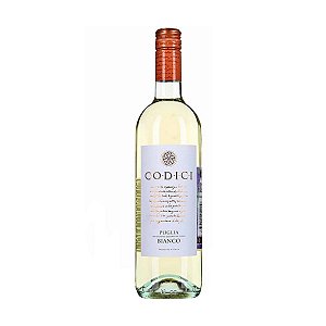 Vinho Branco Meio Seco Codici Puglia 750ml
