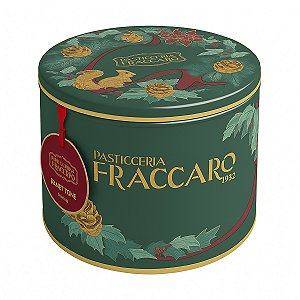 Panettone com Gotas de Chocolate Pasticceria Fraccaro Lata 750g