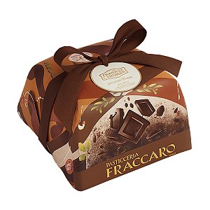 Panettone com Gotas de Chocolate Pasticceria Fraccaro Embrulho Papel 750g