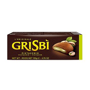 Biscoito Recheado com Creme de Pistache Grisbi Vicenzi 135g