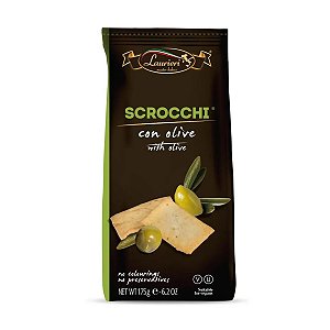 Biscoito Scrocchi com Azeitonas Laurieri 175g