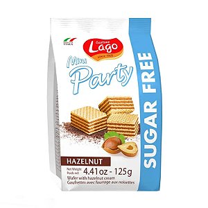 Mini Wafer Avela Zero Açucar Lago 125g