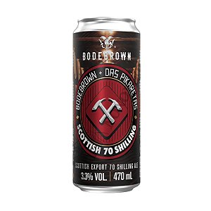 Cerveja Bodebrown Das Pikaretas Scottish 70 Shilling 470ml