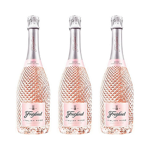 Kit 3 Espumantes Freixenet Italian Rosé 750ml