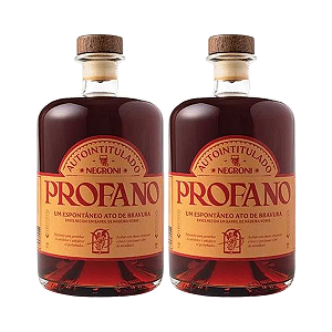 Kit 2 Negroni Profano 750ml – Edição Especial