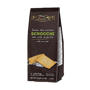 Biscoito Scrocchi com Sal Marinho Laurieri 175g