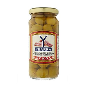 Azeitonas Recheadas com Anchova Ybarra 142g