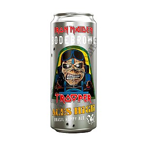 Cerveja Bodebrown Trooper Aces High Lata 470ml