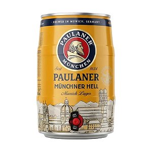 Cerveja Paulaner Munchner Hell Barril 5L