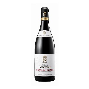 Vinho Tinto Seco Pierre de Fontval Cotes du Rhone 750ml