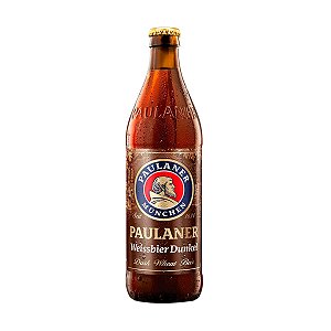 Cerveja Paulaner Hefe Weissbier Dunkel 500ml