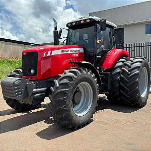 TRATOR MASSEY FERGUSON 7415 - ANO 2015