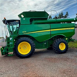 COLHEITADEIRA JOHN DEERE S670 - Ano 2016