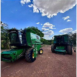 LOTE COLHEITADEIRAS JOHN DEERE 1450 E 1550