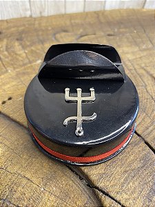 Ofertório em metal Exu Charuto