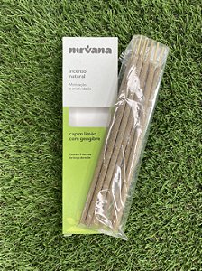 Incenso Natural Nirvana - Capim Limão com Gengibre